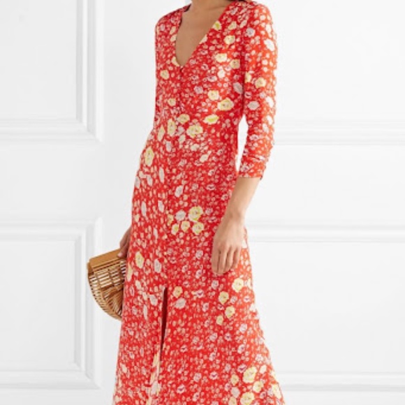 Rixo Red Dress - Picture 3 of 3